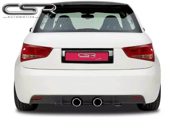 Endschalldämpfer mit Endrohren R32 Look für Audi A1 VW Polo 5 Typ 6R ESD105