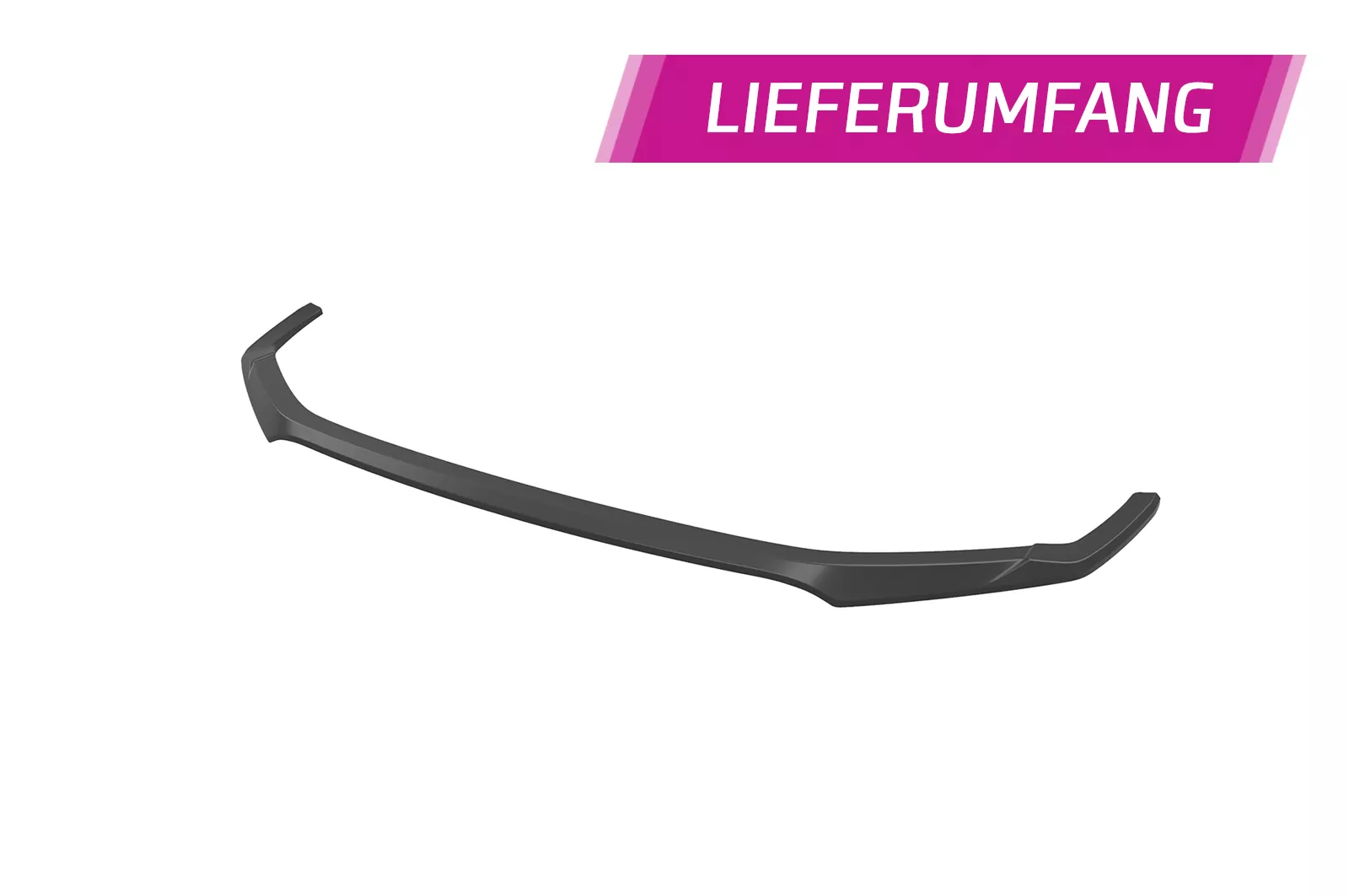 Cup-Spoilerlippe mit ABE für Audi RS6 C8 / RS7 C8 (4K) CSL566 Schwarz Strukturiert