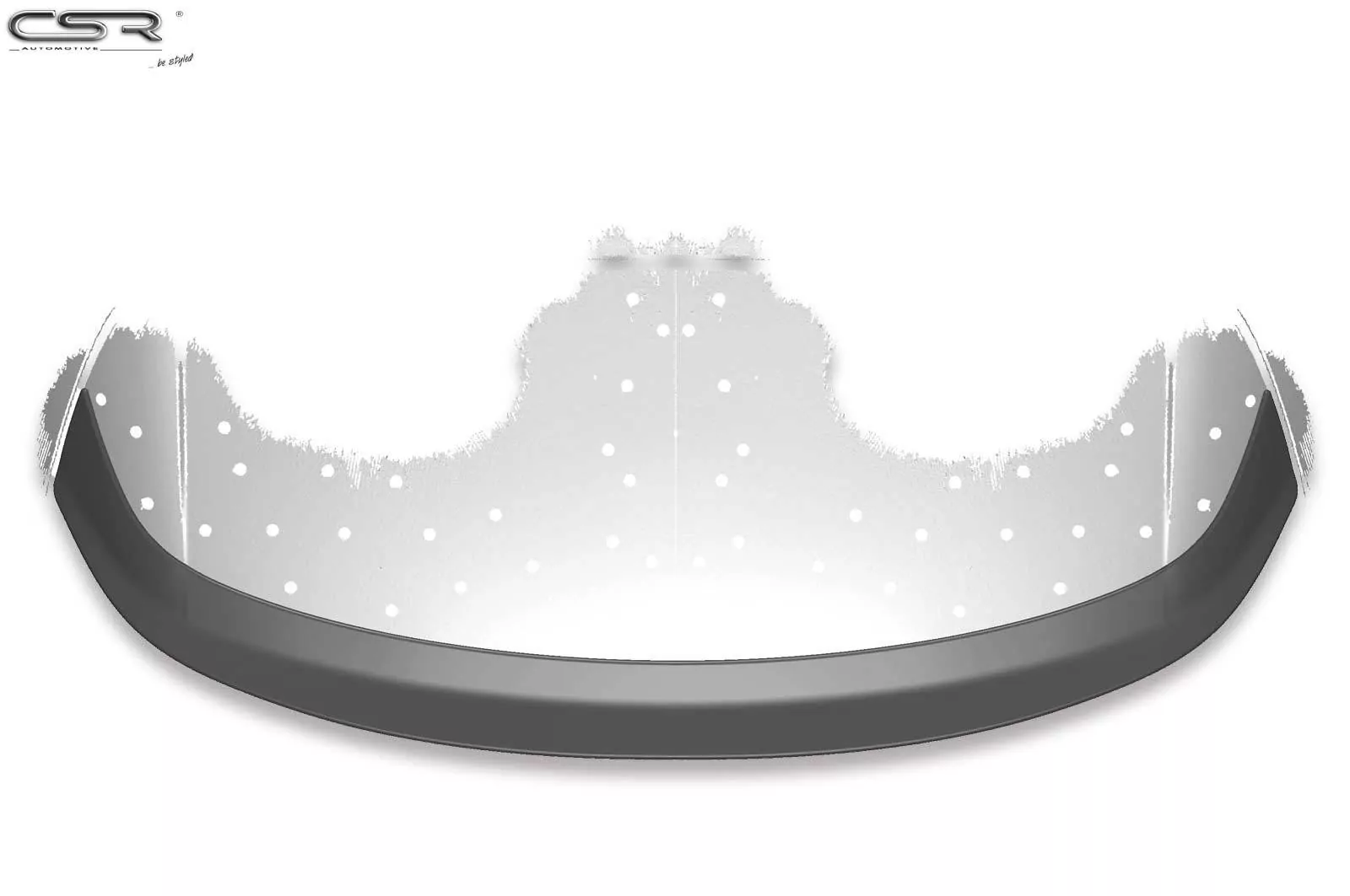 Heckflügel mit ABE für Mercedes CLA X118 Shooting Brake HF733-M Carbon Look Matt