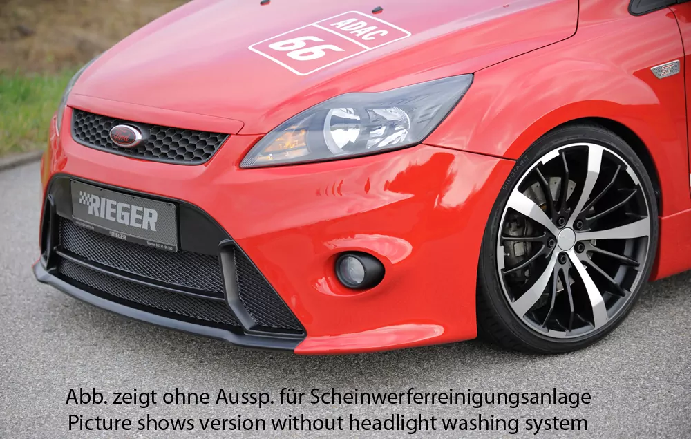 Rieger Spoilerstoßstange für Ford Focus 2 ST - 5-tür. 02.08-01.11 (ab Facelift) carbon optik