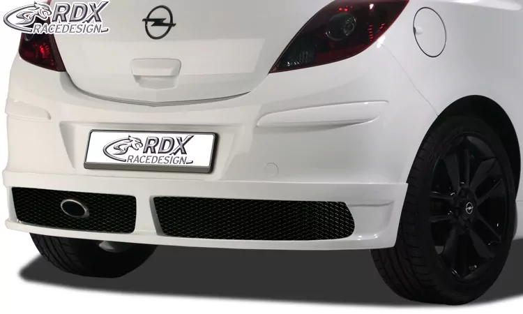 RDX Heckansatz für OPEL Corsa D Heckschürze Heck