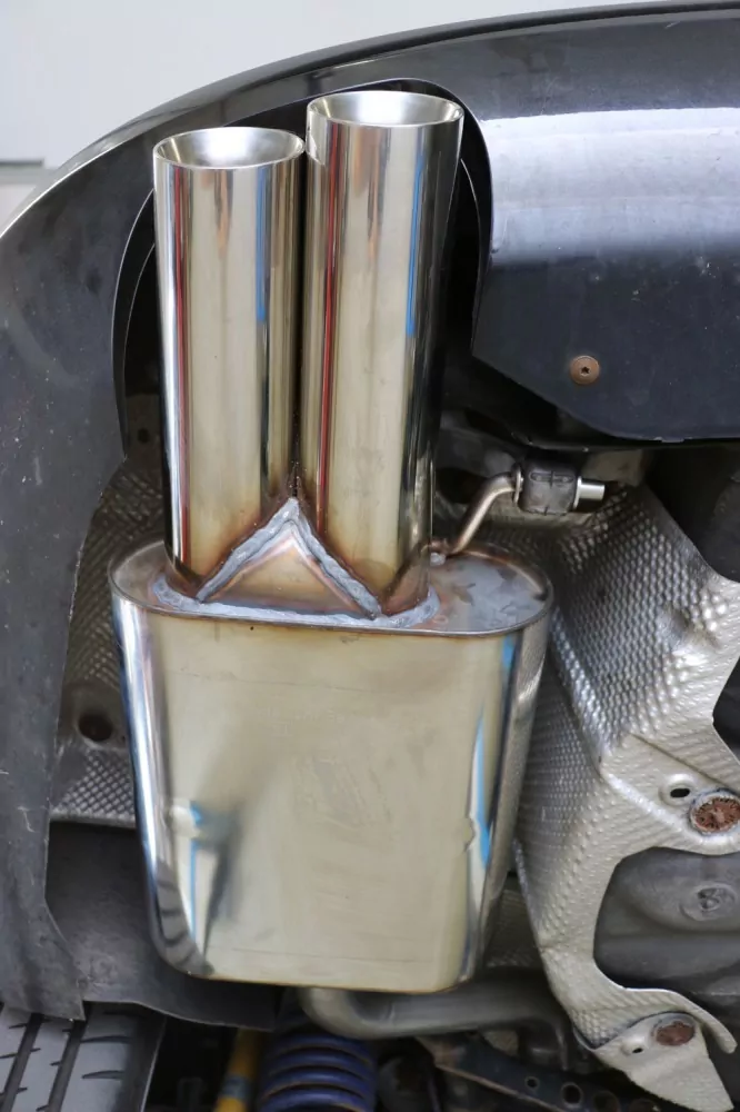 Skoda Octavia Typ 1Z RS inkl. Facelift  Endschalldämpfer rechts/links - 2x76 Typ 25 rechts/links