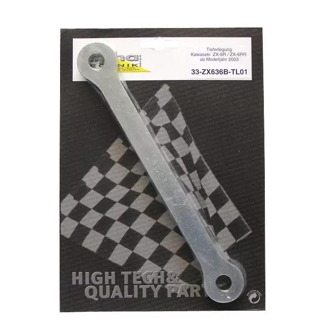 alpha Technik Tieferlegungssatz 30mm Kawasaki ZX6R Typ ZX636B Modelljahr 2003-