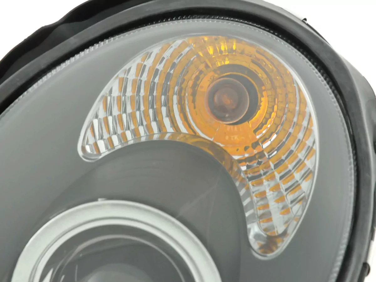 Scheinwerfer Set Mercedes C-Klasse Typ W203 Bj. 00-07 schwarz