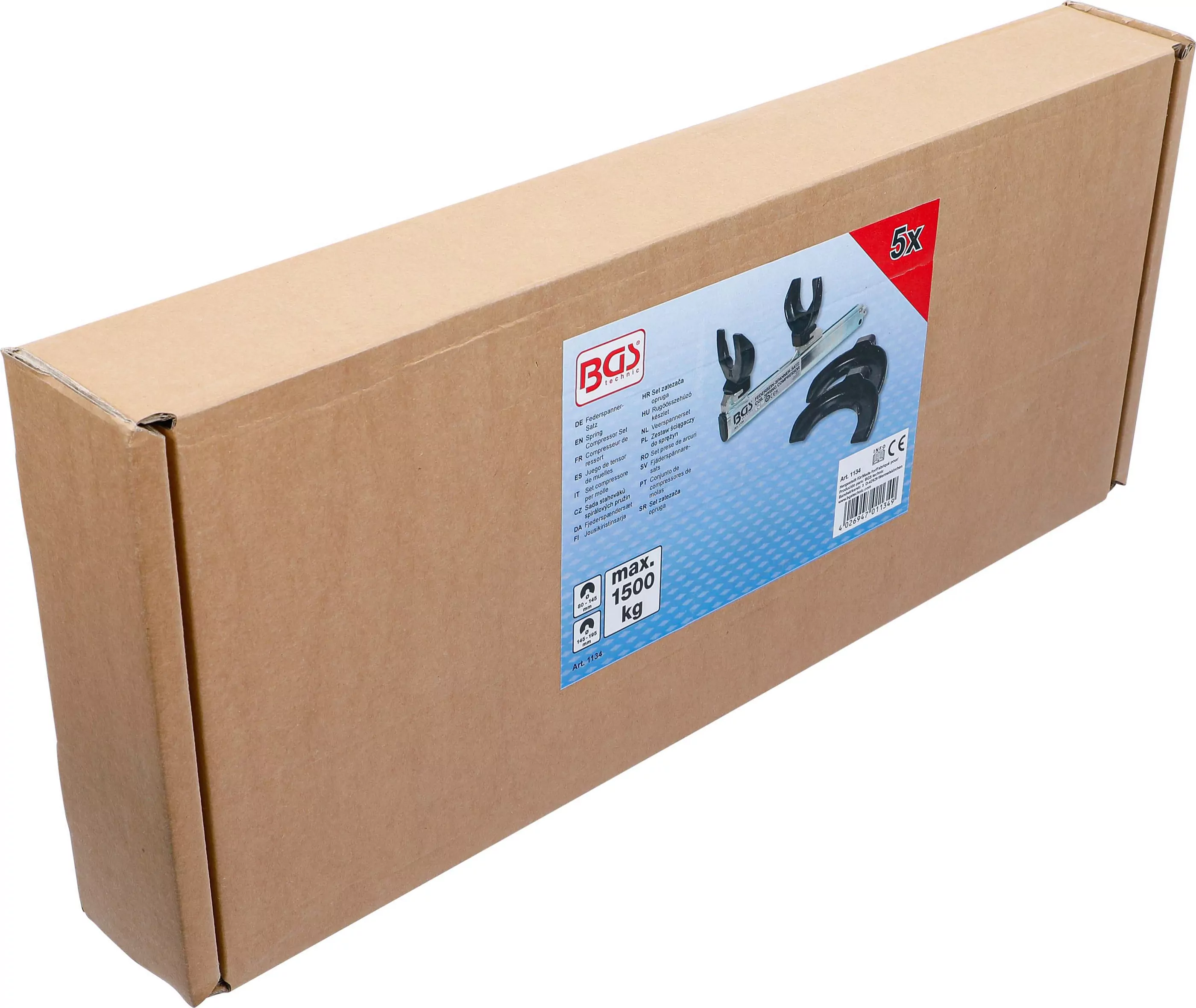 Federspanner-Satz | 1500 kg