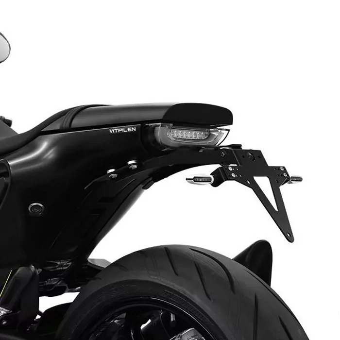 Kennzeichenhalter | HUSQVARNA 701 Vitpilen | 18-19 verstellbar | schwarz | inkl. Reflektorhalter