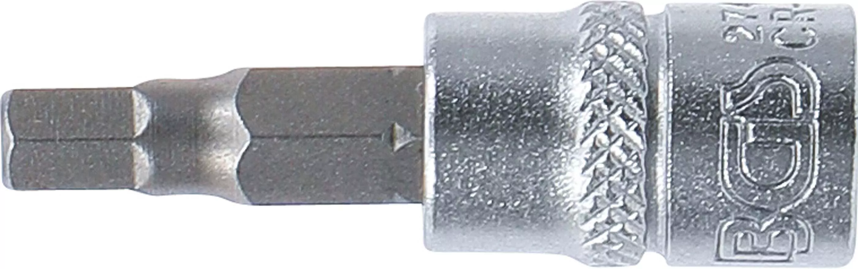 Bit-Einsatz | Antrieb Innenvierkant 6,3 mm (1/4") | Innensechskant 3/16"