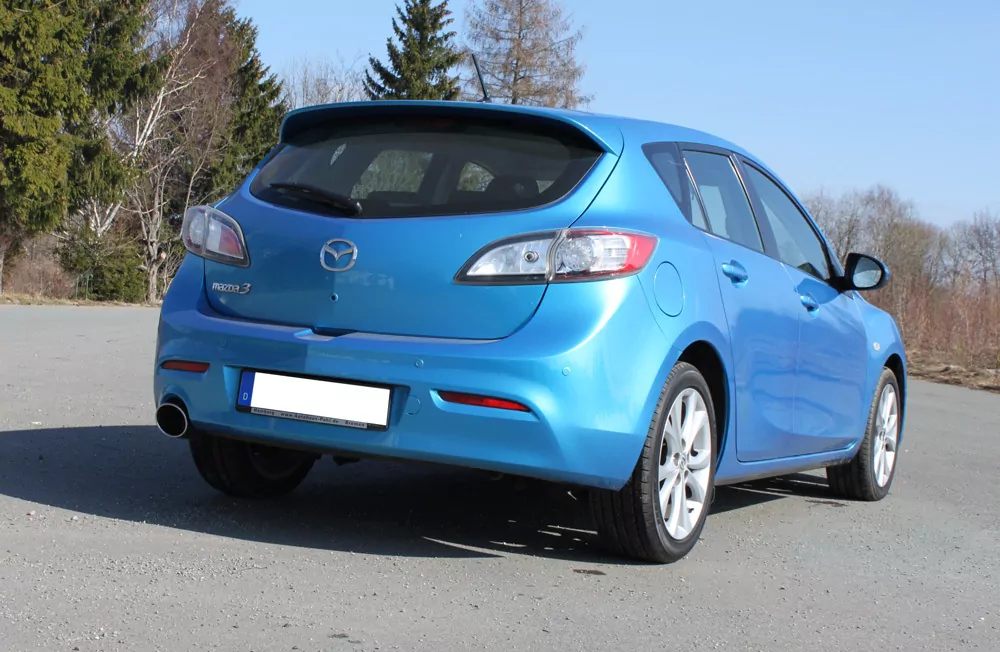 Mazda 3 BL - Diesel  Endschalldämpfer - 129x106 Typ 32
