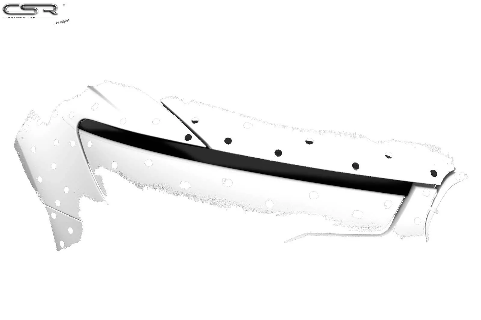 Scheinwerferblenden Glossy für Audi A6 4G C7 Xenon Glossy (schwarz hochglanz)