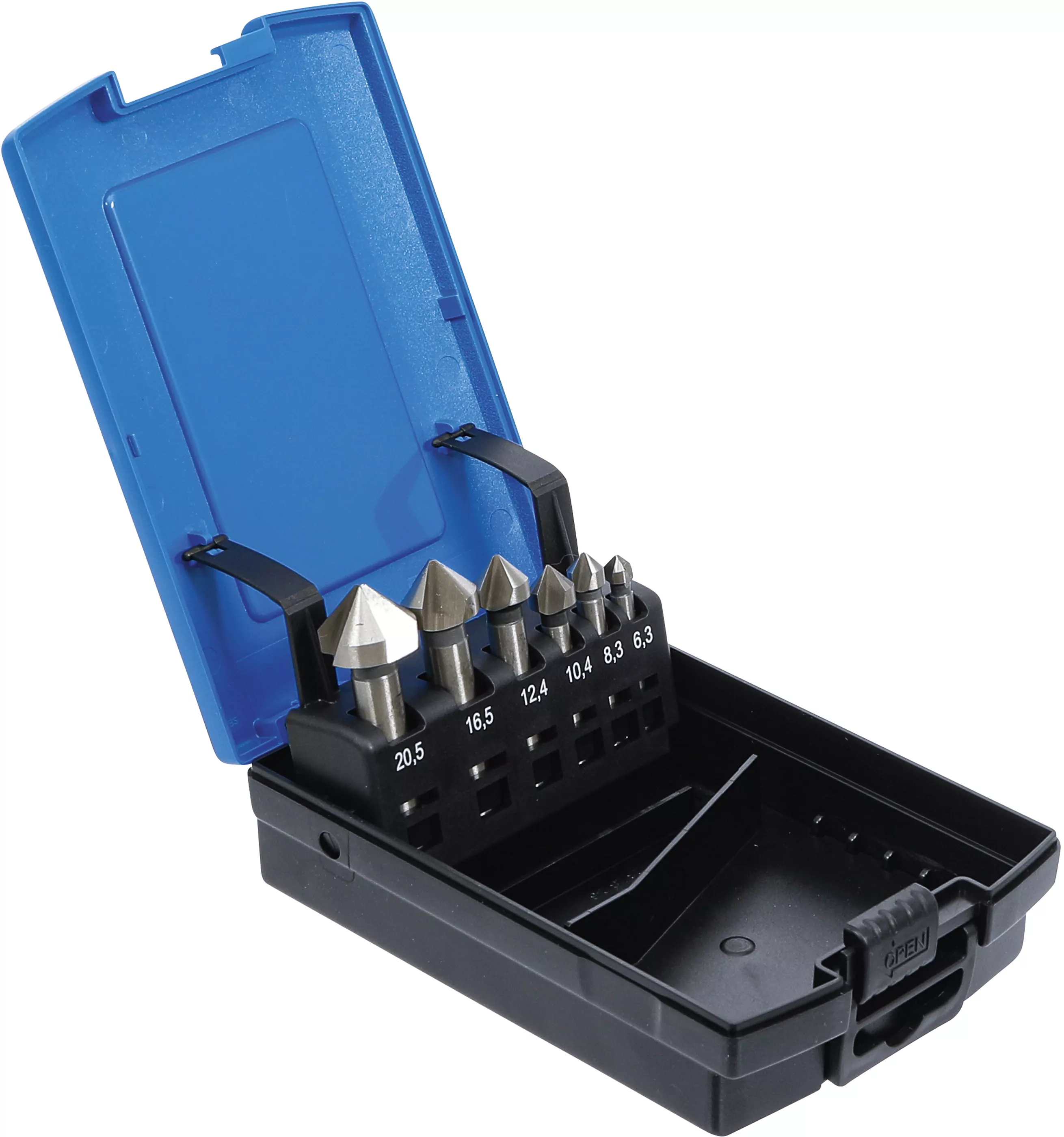 Kegelsenker-Satz | HSS | DIN 335 Form C | 6-tlg.