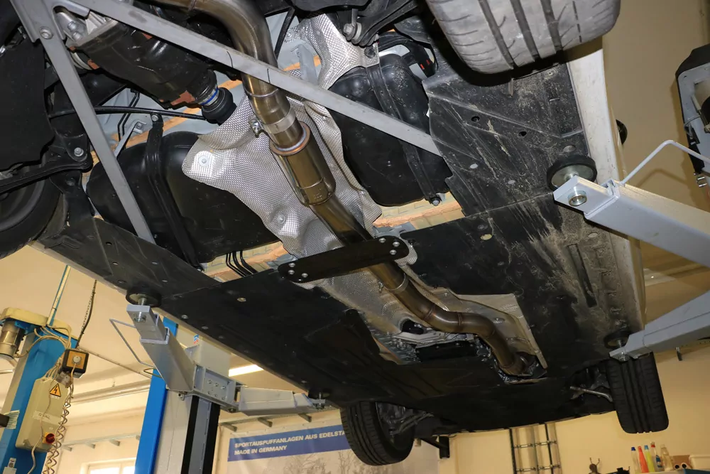 BMW F32/F33/F36 - 435i - M-Paket Vorschalldämpfer inkl. Flexstück 2-teilig