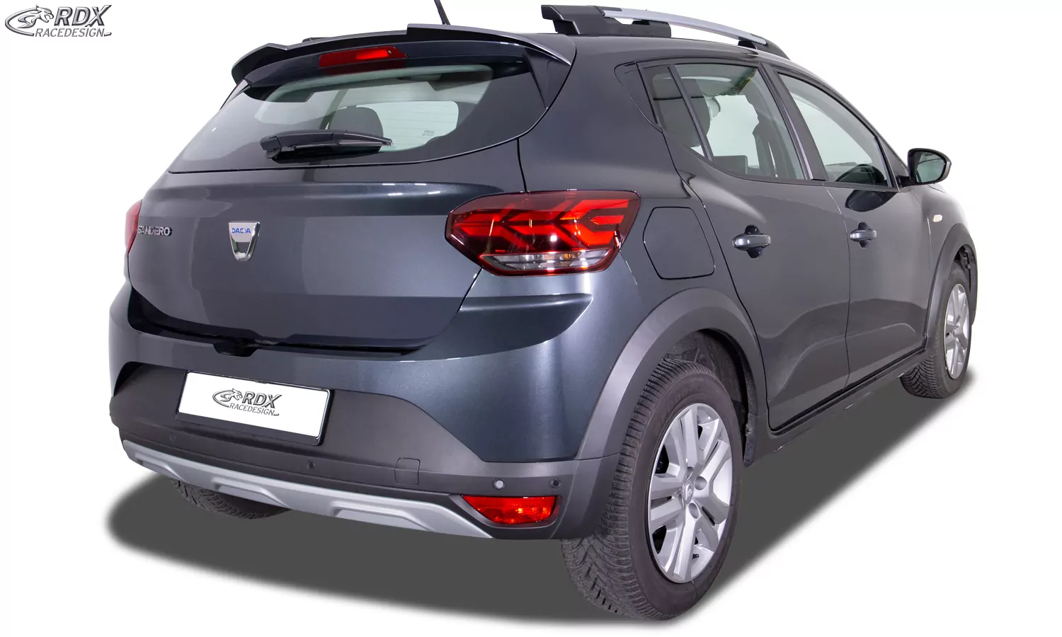 RDX Heckspoiler für DACIA Sandero 3 (DJF) 2020+ Dachspoiler Spoiler