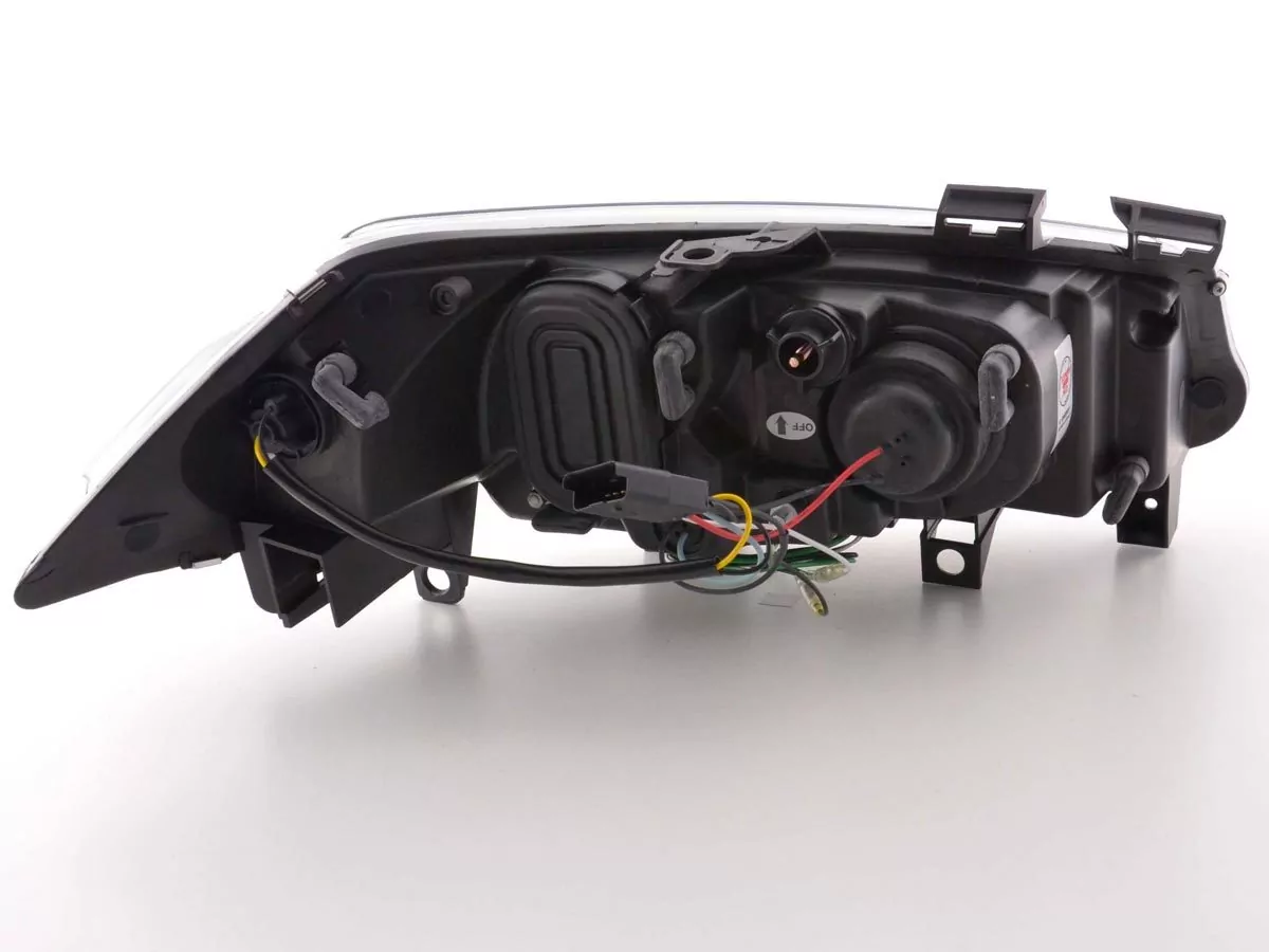 Scheinwerfer Set Daylight LED TFL-Optik Renault Megane 2 3/5-trg. Bj. 03-02/06 chrom