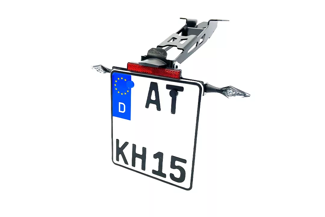 alpha Technik Kennzeichenhalter für Yamaha XSR 900 / MTN890 Typ RN80 ab Modelljahr 2022-