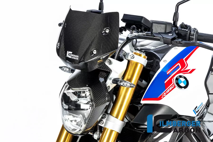 Ilmberger Carbon Windschild Carbon für BMW R1250R R1250RS 2019-