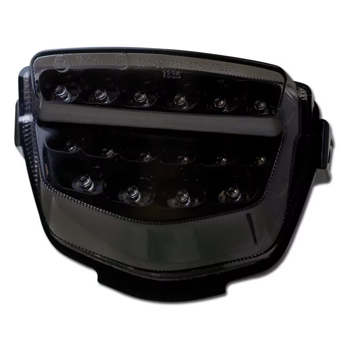 LED-Rücklicht Honda | CBR1000RR 08-15 / VFR800X 11 getönt | schwarzer Reflektor | E-geprüft