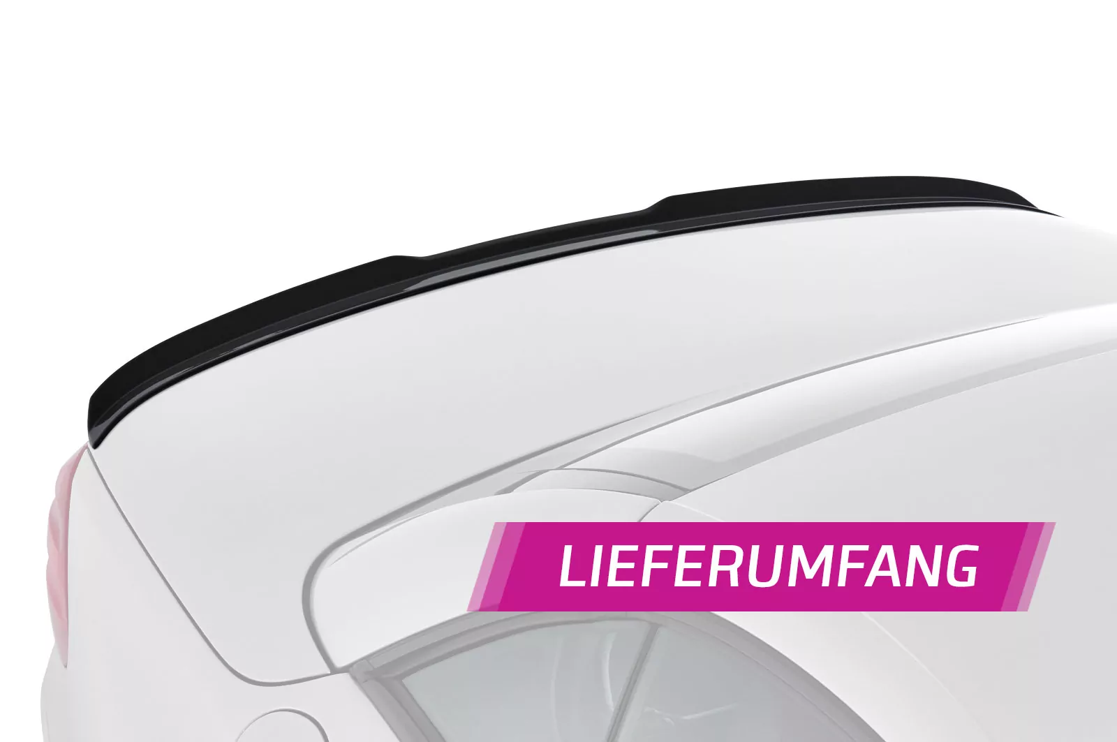 Heckflügel mit ABE für Mercedes Benz SL R230 HF738-M Carbon Look Matt