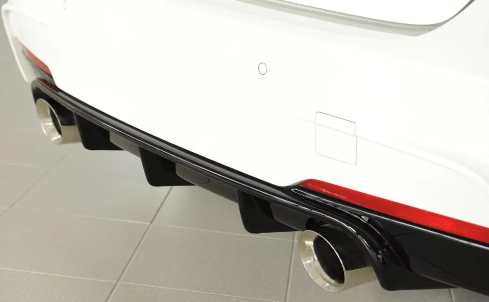 Rieger Heckeinsatz für BMW 3er F30  (3L) | Lim. 02.12-06.15 (bis Facelift) nur für M-Paket-Heckschürze