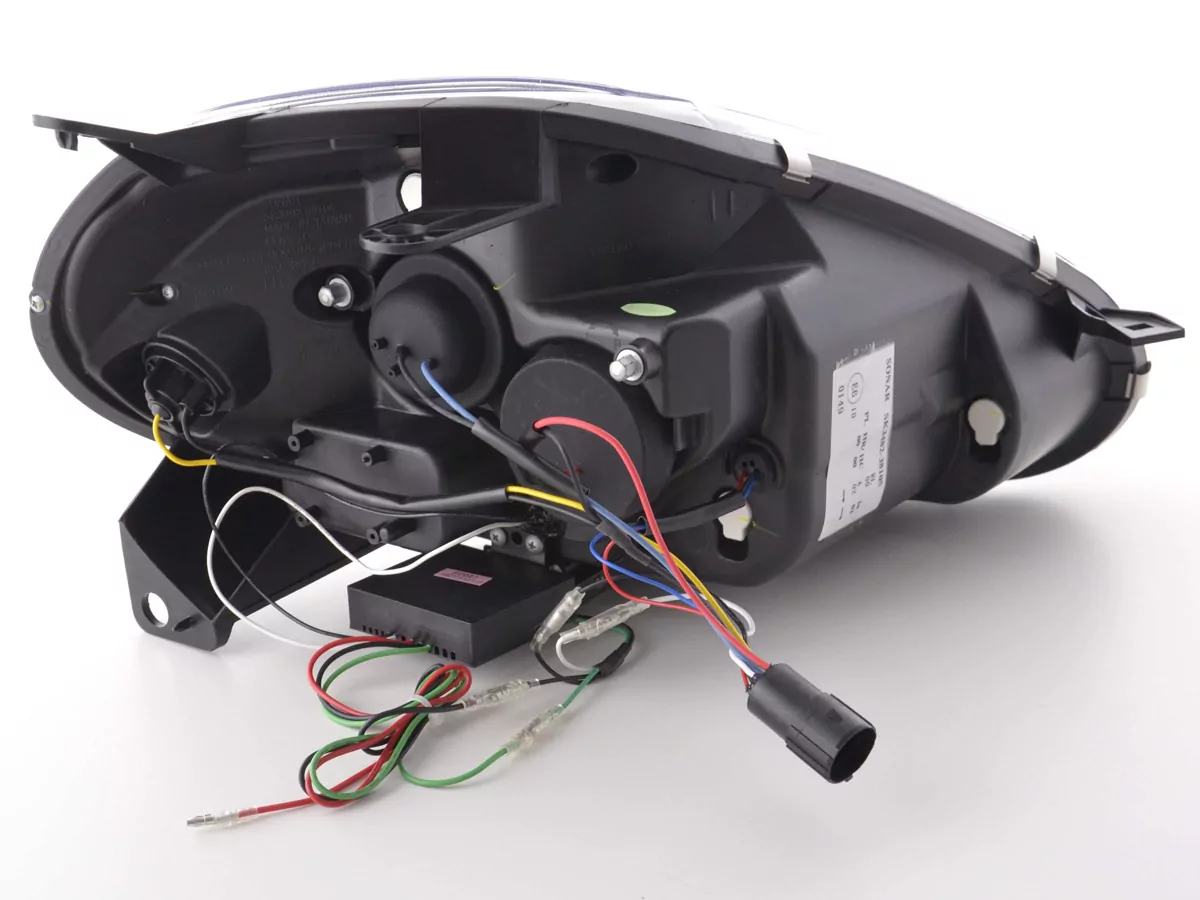 Scheinwerfer Set Daylight LED Tagfahrlicht Fiat Grande Punto 199 chrom