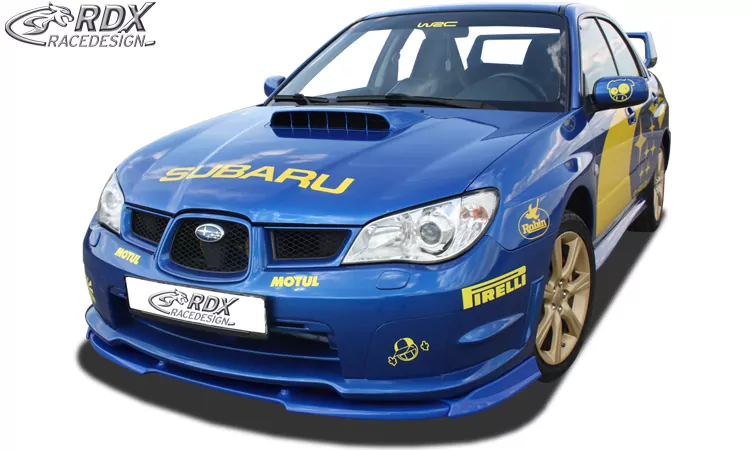 RDX Frontspoiler VARIO-X für SUBARU Impreza 3 (GD) WRX 2005-2007 Frontlippe Front Ansatz Vorne Spoilerlippe