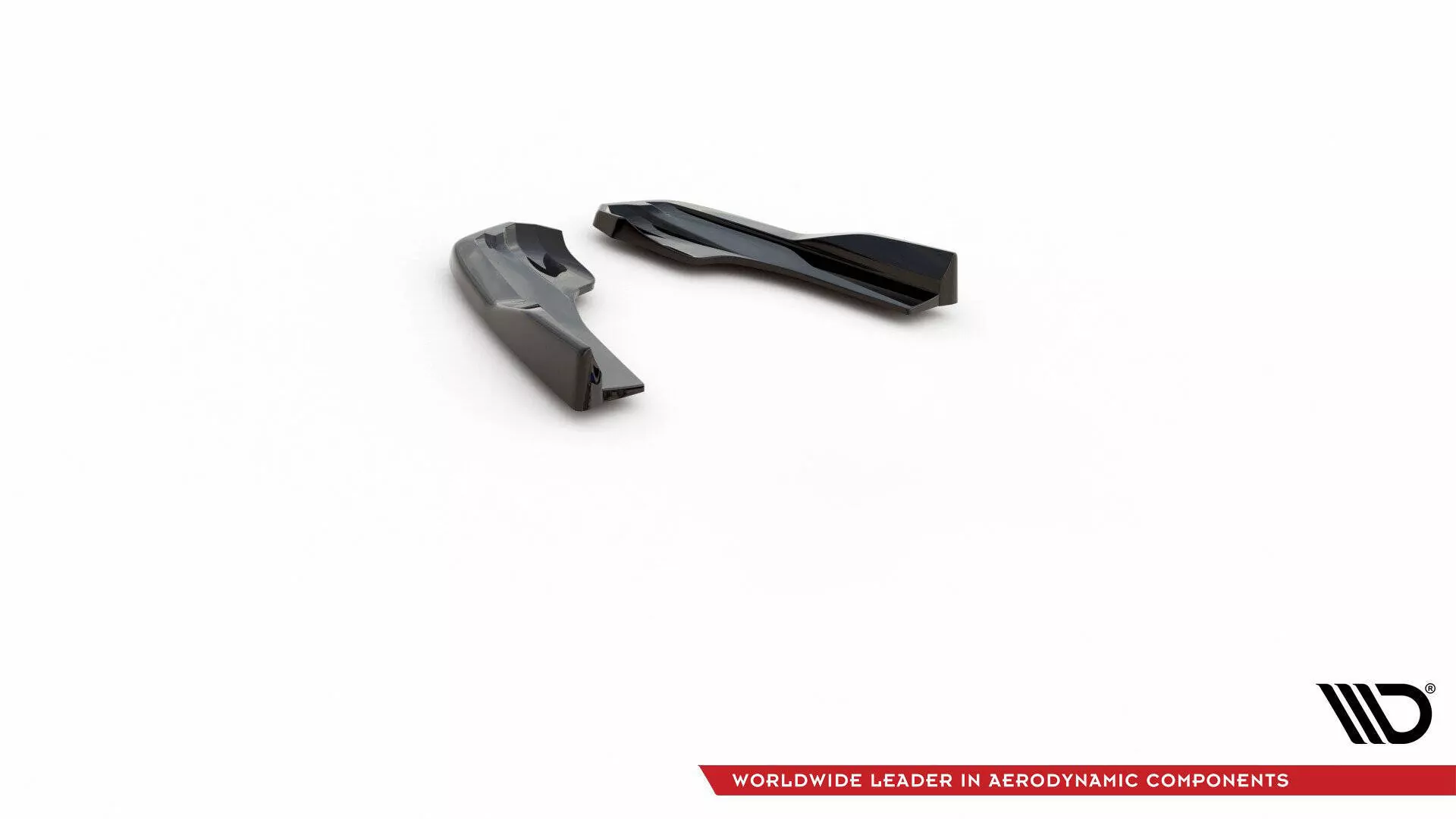 Heck Ansatz Flaps Diffusor Passend Für Diffusor Passend Für V.3 Ford Focus ST Mk4  Schwarz Hochglanz Schwarz Hochglanz