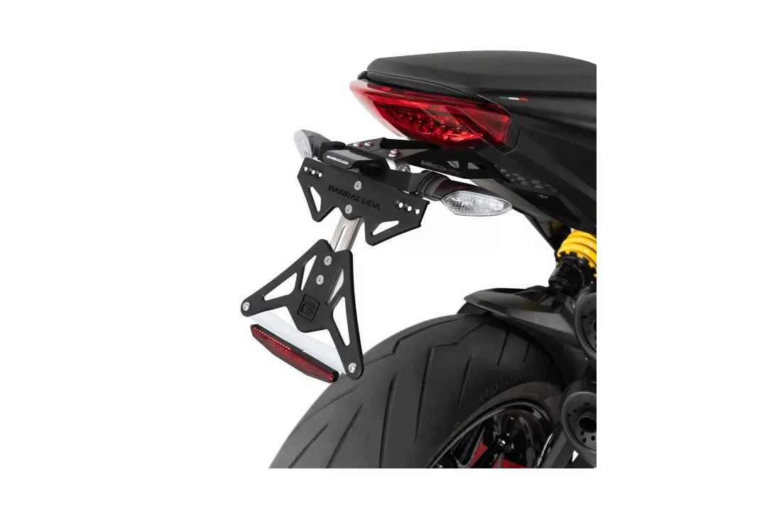 Barracuda Kennzeichenhalter für Ducati Monster 937 Modelljahr 2021-