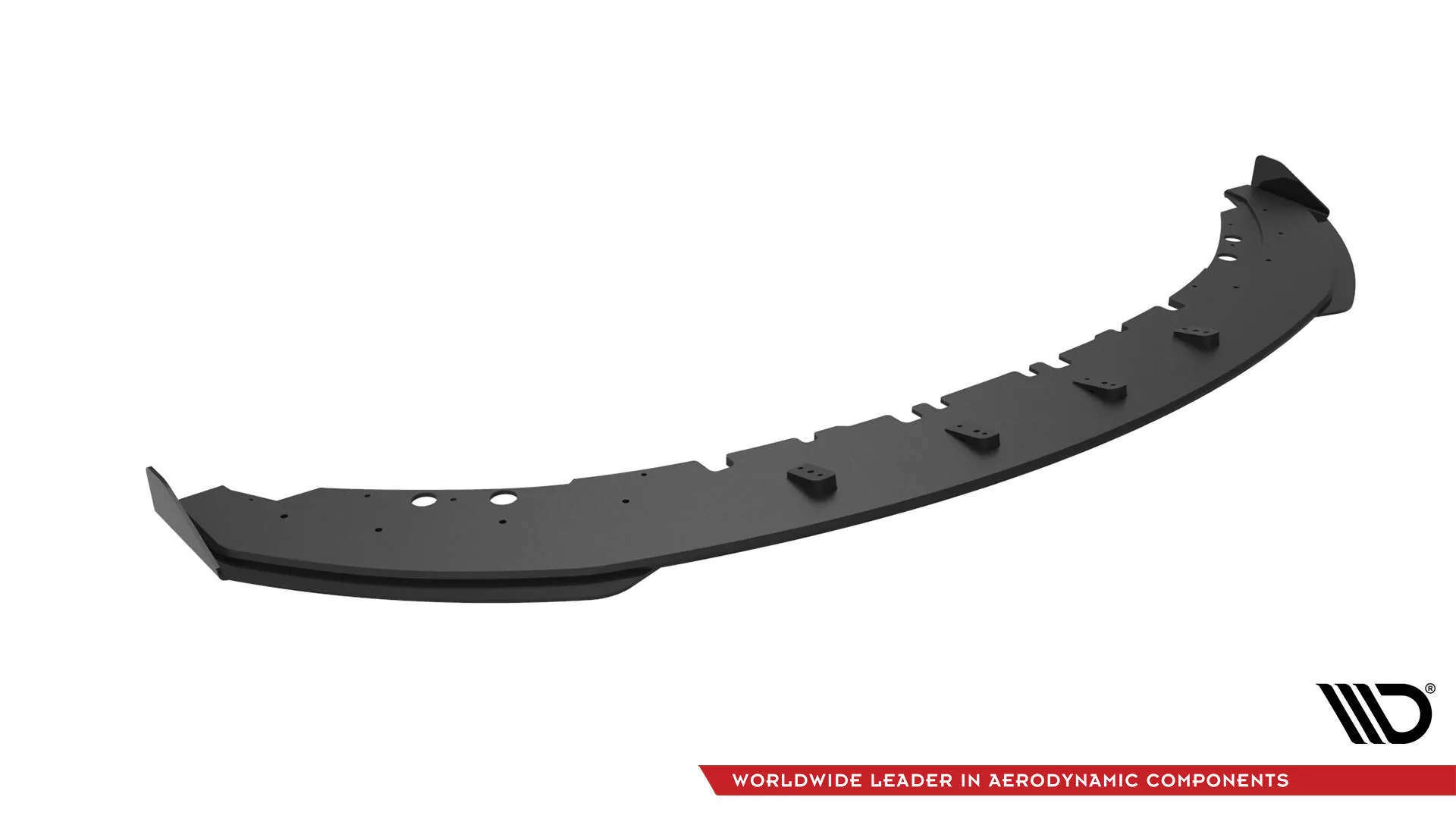 Street Pro Front Ansatz Für +Flaps Für + Flaps BMW 4er Coupe / Gran Coupe / Cabrio M-Paket F32 / F36 / F33  Schwarz Hochglanz