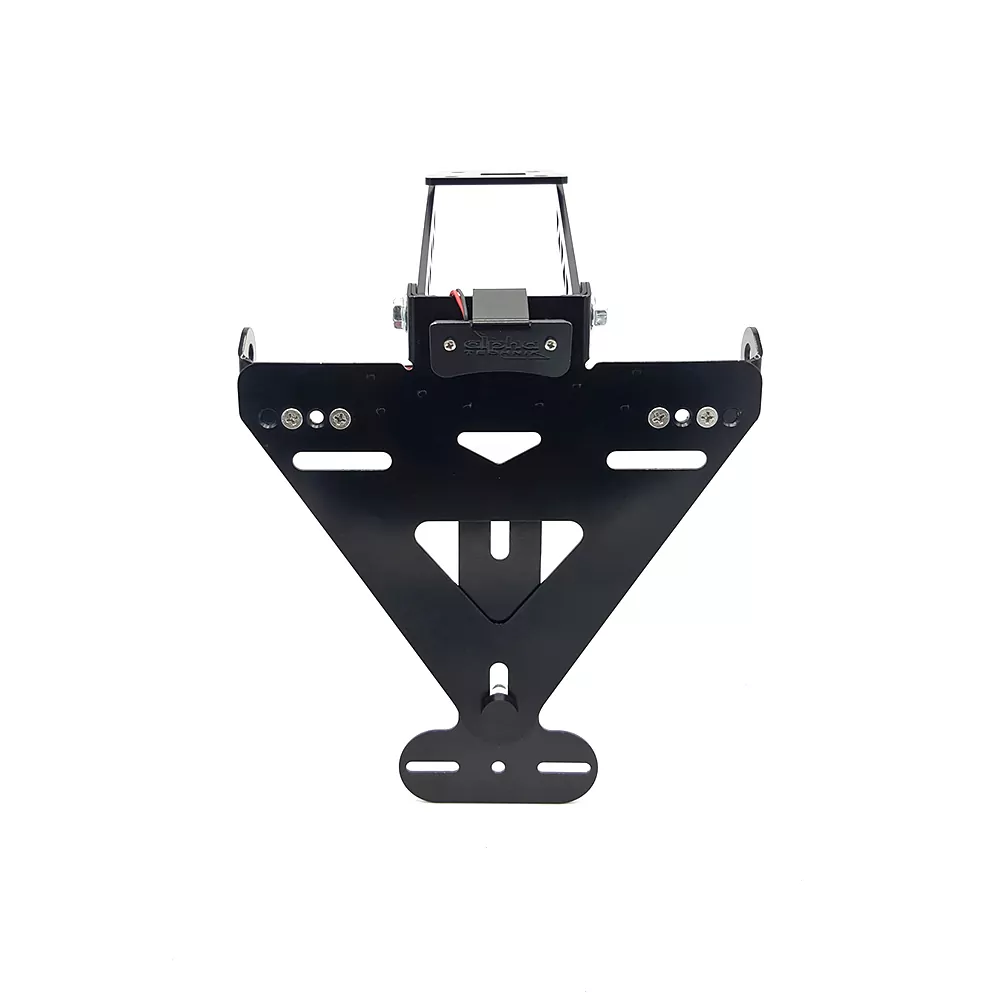 alpha Technik Kennzeichenhalter Kawasaki Z125,Ninja 125; Typ BR125K; Modelljahr 2018-