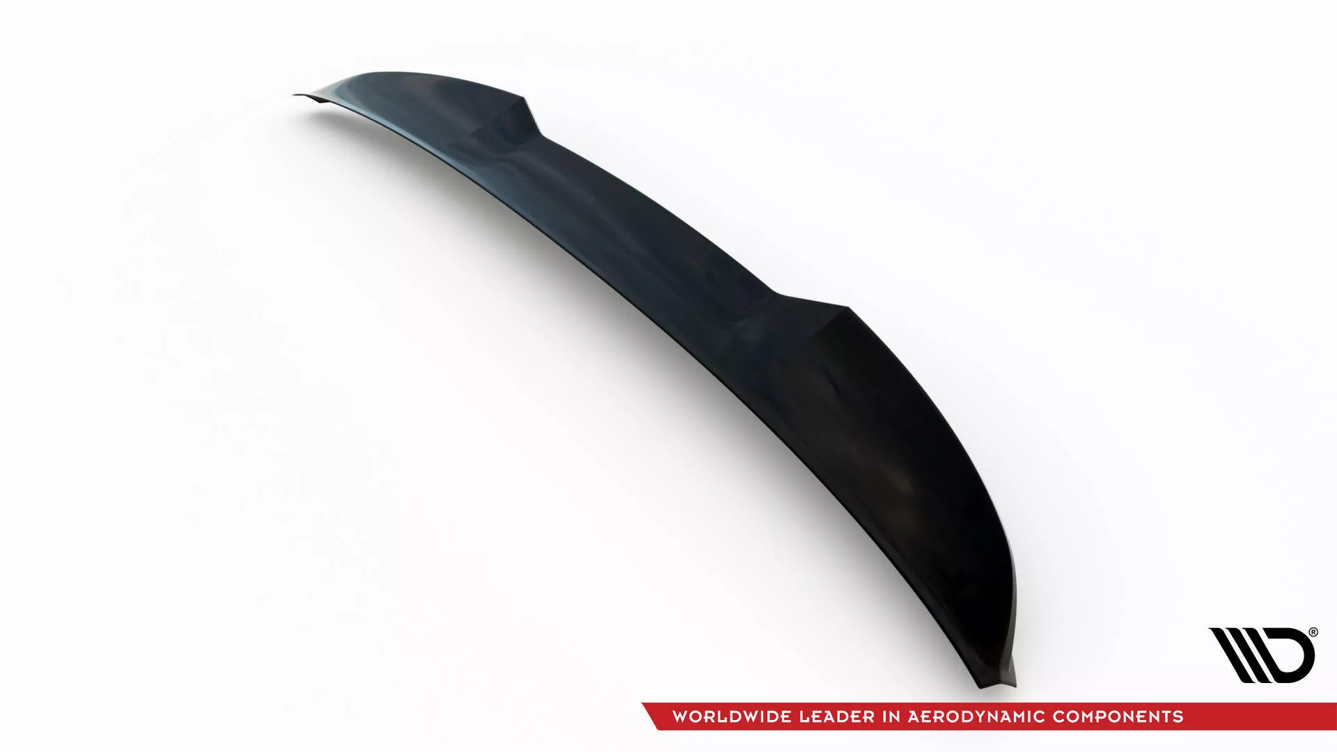 Spoiler CAP Für 3D Audi A3 S-Line Limousine / S3 Limousine 8Y Facelift Schwarz Hochglanz
