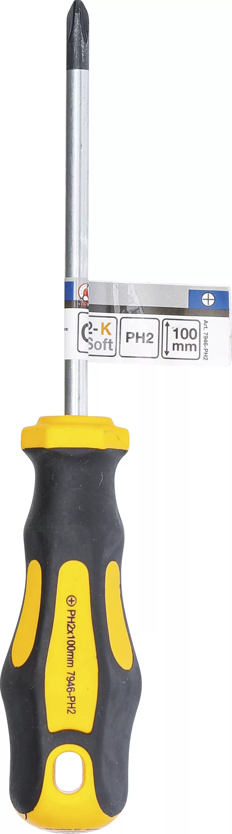 Schraubendreher | Kreuzschlitz PH2 | Klingenlänge 100 mm
