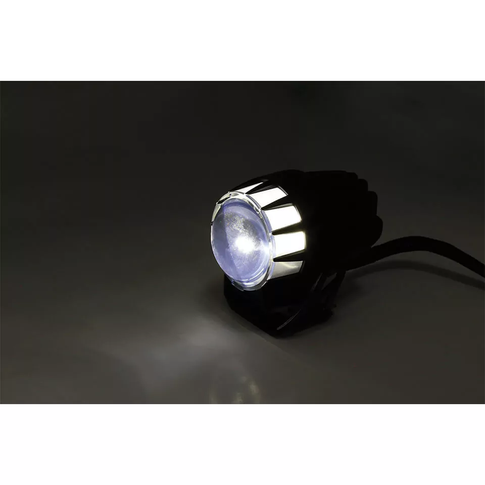 HIGHSIDER pro 45 mm Scheinwerfer Dual-Stream LED Schwarz E-Geprüft (1Stck)