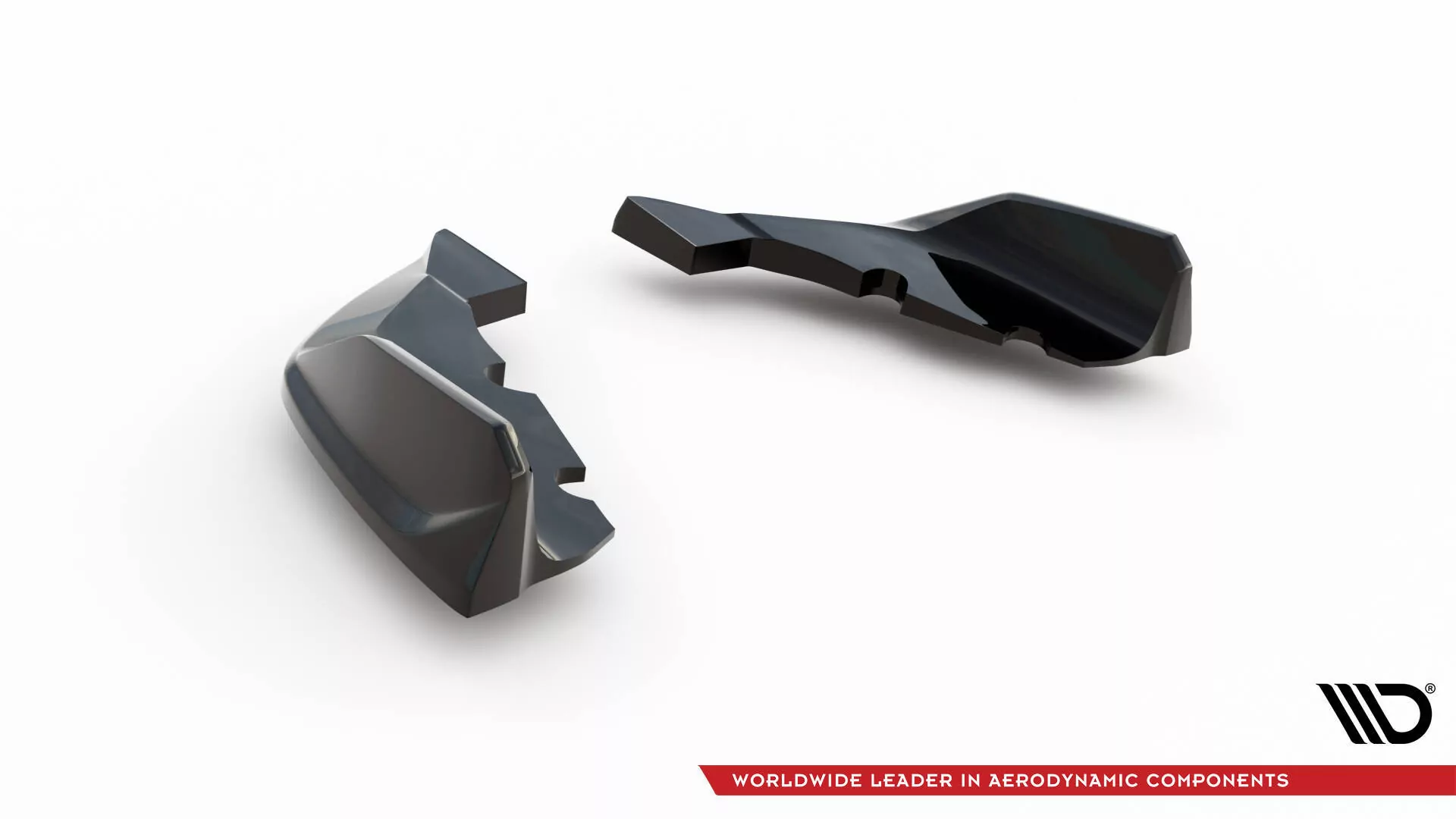 Heck Ansatz Flaps Diffusor Für V.8 (FĂĽr Heckansatz V.1) BMW 1er M-Paket / M135i F40 Schwarz Hochglanz