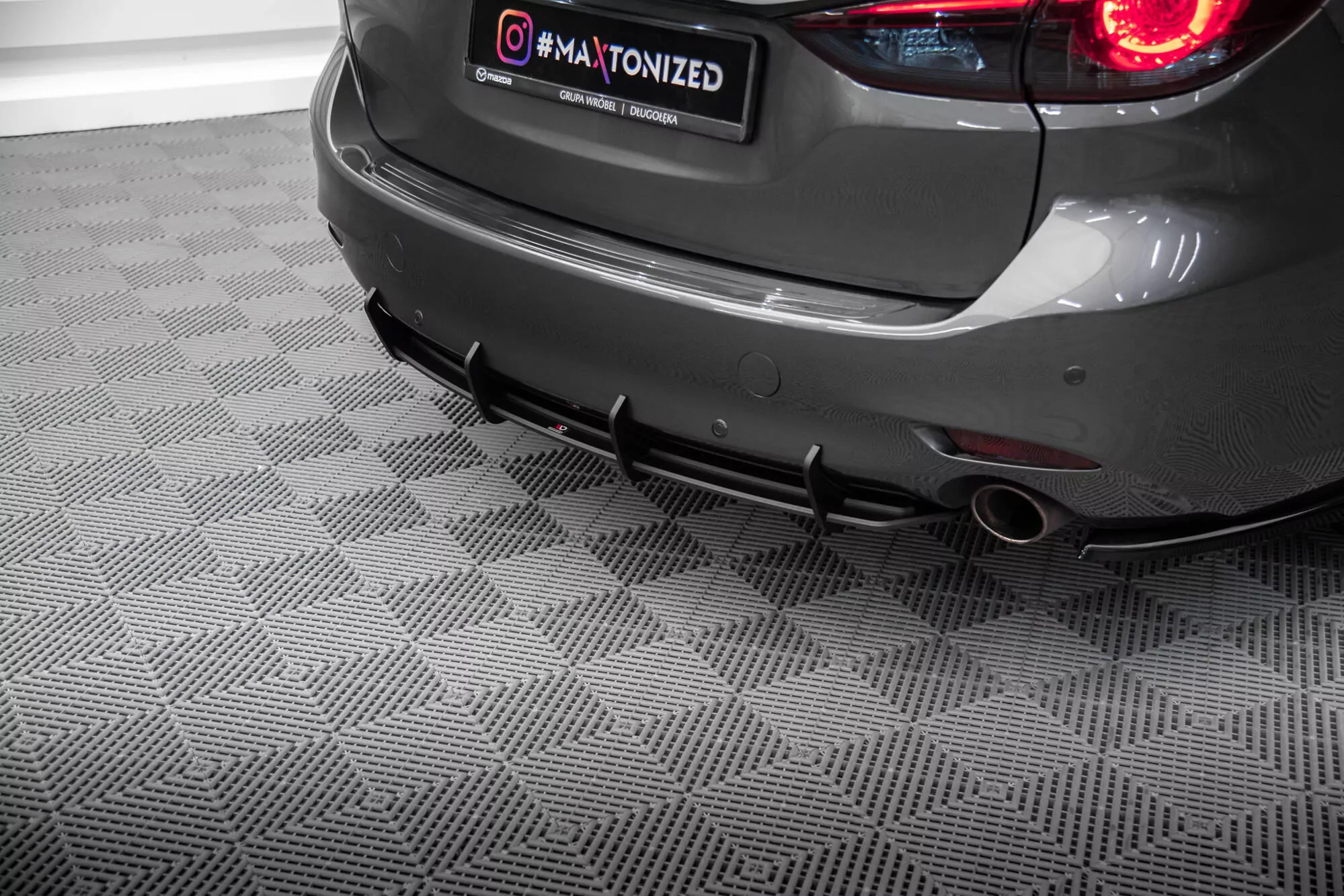 Street Pro Heckschürze Für Mazda 6 Kombi Mk3 Facelift