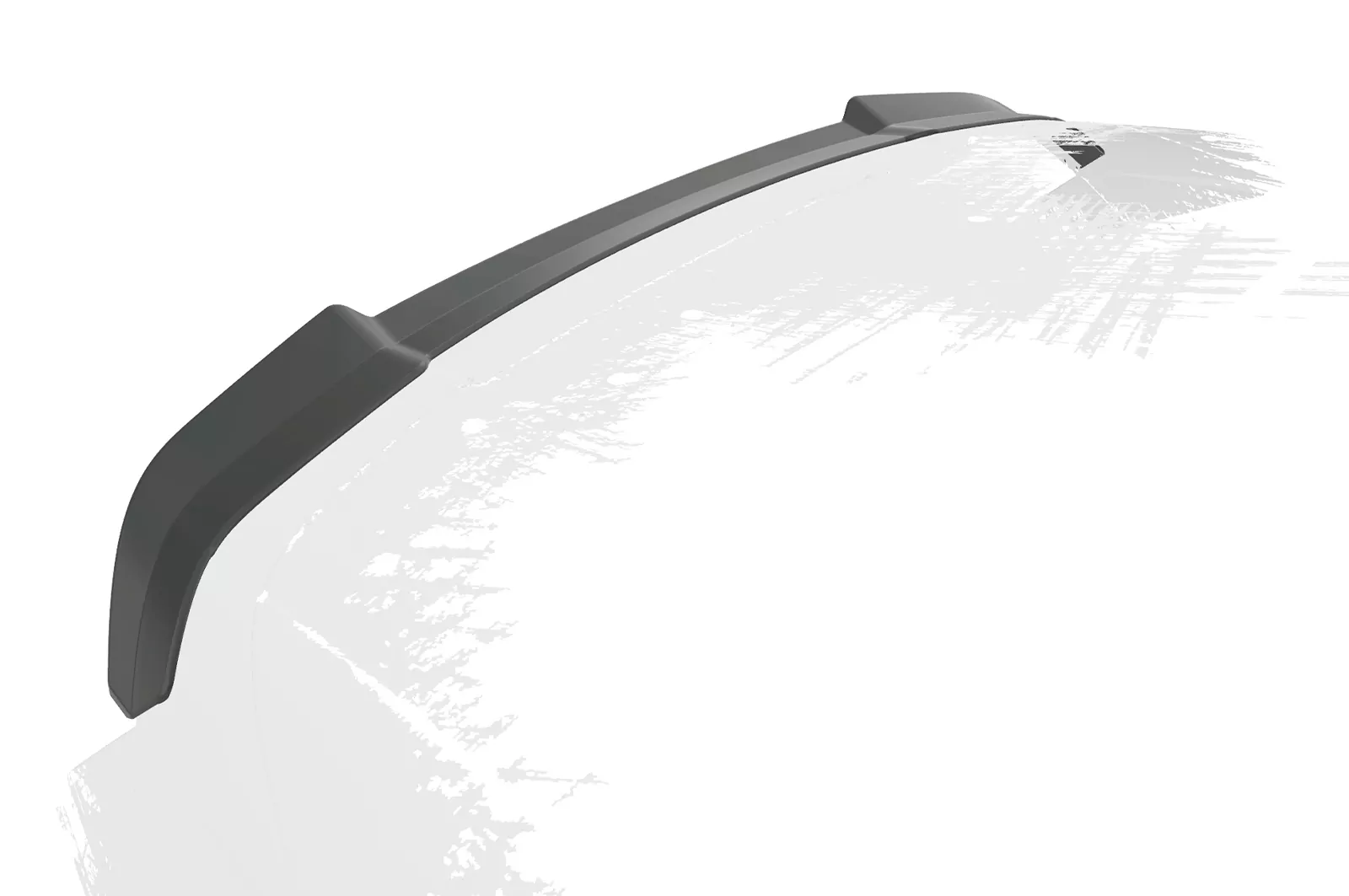 Heckflügel mit ABE für Skoda Enyaq iV HF893 Schwarz Strukturiert