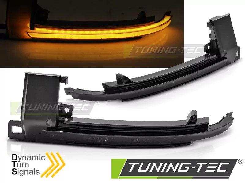 Side Direction In The Mirror Smoke Led Seq Fits Audi A3 08-10/ A4 07-10/ A5 07-10/ A6 08-10/ Q3 11-17