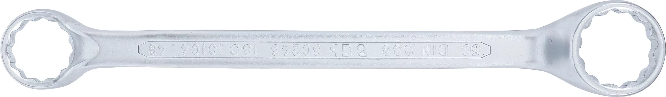 Doppel-Ringschlüssel | tief gekröpft | SW 46 x 50 mm