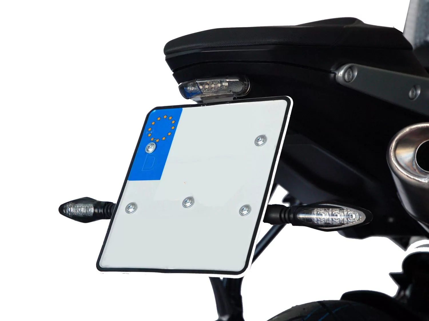 Kennzeichenhalter IQ1 für KTM 790 | 890 Duke (2018-2022) mit Rücklicht TB2.1