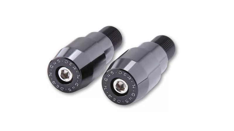 HIGHSIDER pro Handlebar Ends Black M16x1.5 Yamaha (Pair)