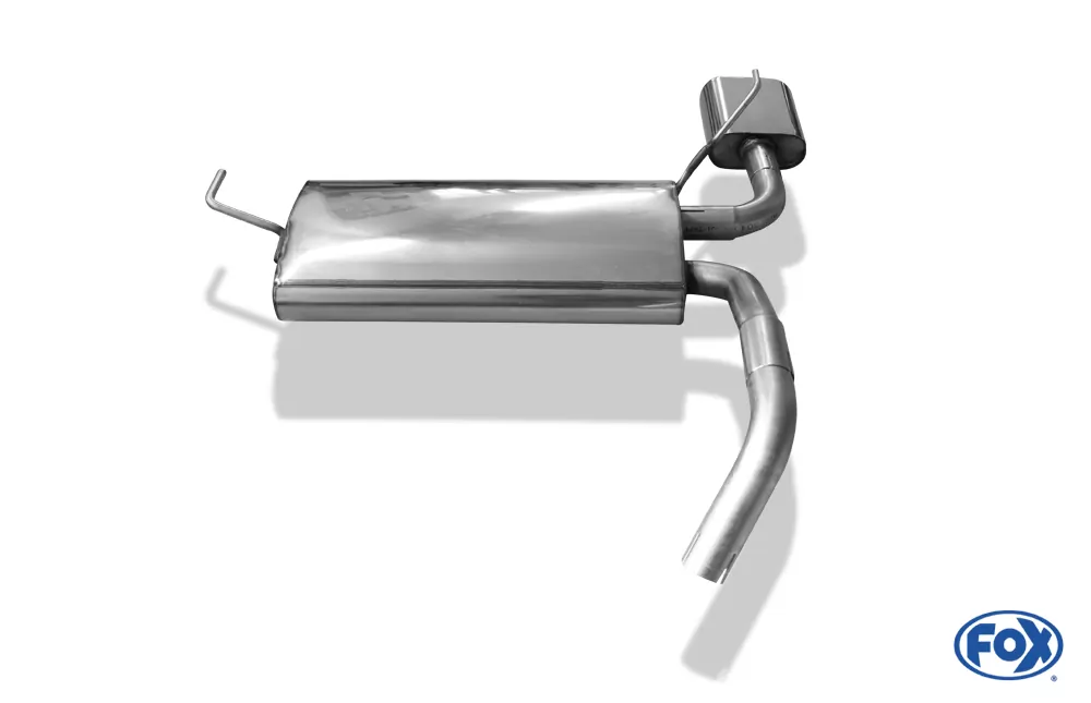 Ford Ka  Endschalldämpfer - 150x70 Typ 53