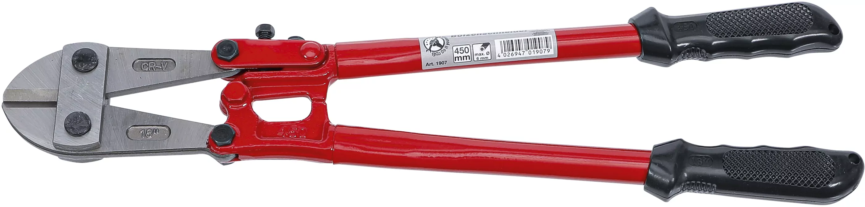 Bolzenschneider mit gehärteten Backen | 450 mm