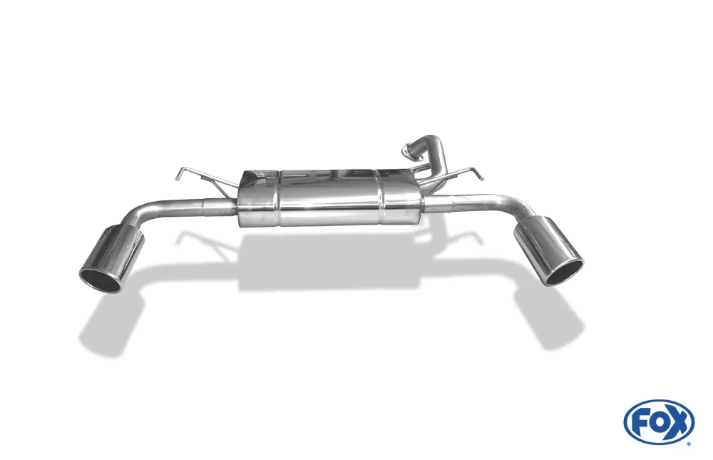 Mitsubishi Lancer CYO Stufenheck/ Sportback Benzin  Endschalldämpfer quer Ausgang rechts/links - 115x85 Typ 38 rechts/links