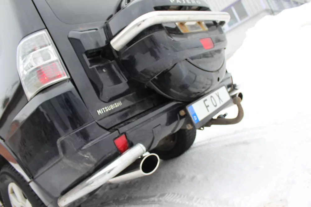 Mitsubishi Pajero IV - V80  Halbanlage ab Kat Ausgang rechts/links - 140x90 T32 rechts/links