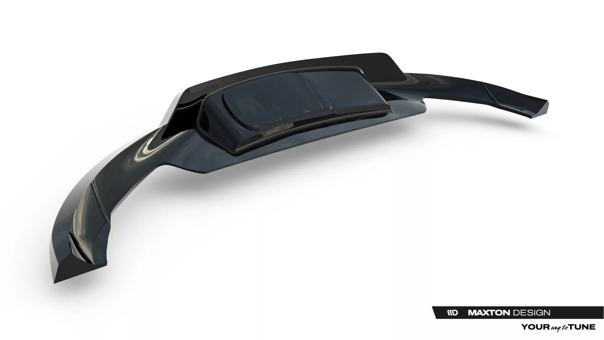 Mittlerer Cup Diffusor DTM Look Heck Ansatz Für Land Rover Range Rover Evoque Dynamic Mk2 
