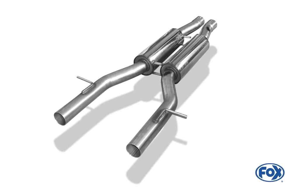 Audi A8 Typ 4E  Mittelschalldämpfer Ø70mm