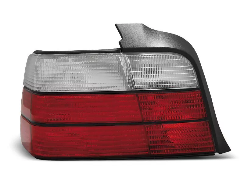 Tail Lights Sport Look Red White Fits Bmw E36 12.90-08.99 Sedan