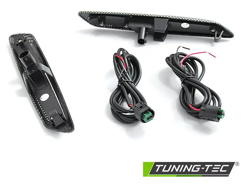 Indicator Carbon Smoke Seq Led Fits Bmw F10/f11 10-13