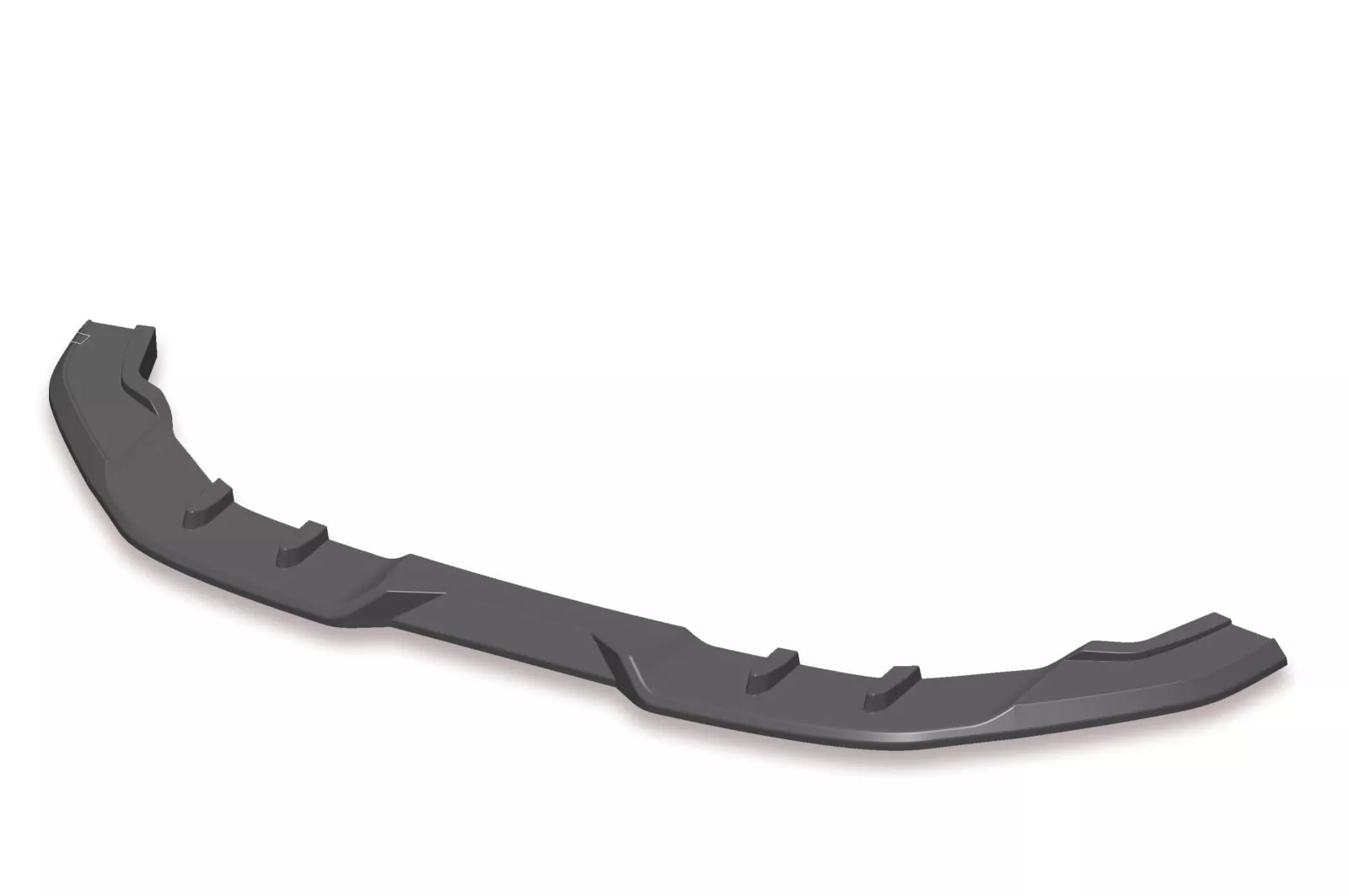 Cup-Spoilerlippe mit ABE für VW Golf 7 R CSL346-M Carbon Look (matt)