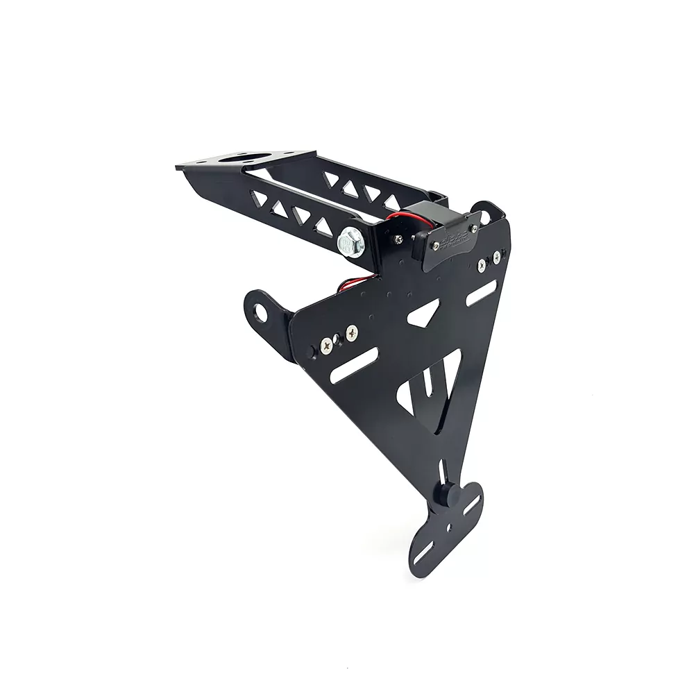 alpha Technik Kennzeichenhalter für Yamaha YZF-R6,YZF600; Typ RJ27; Modelljahr 2017-