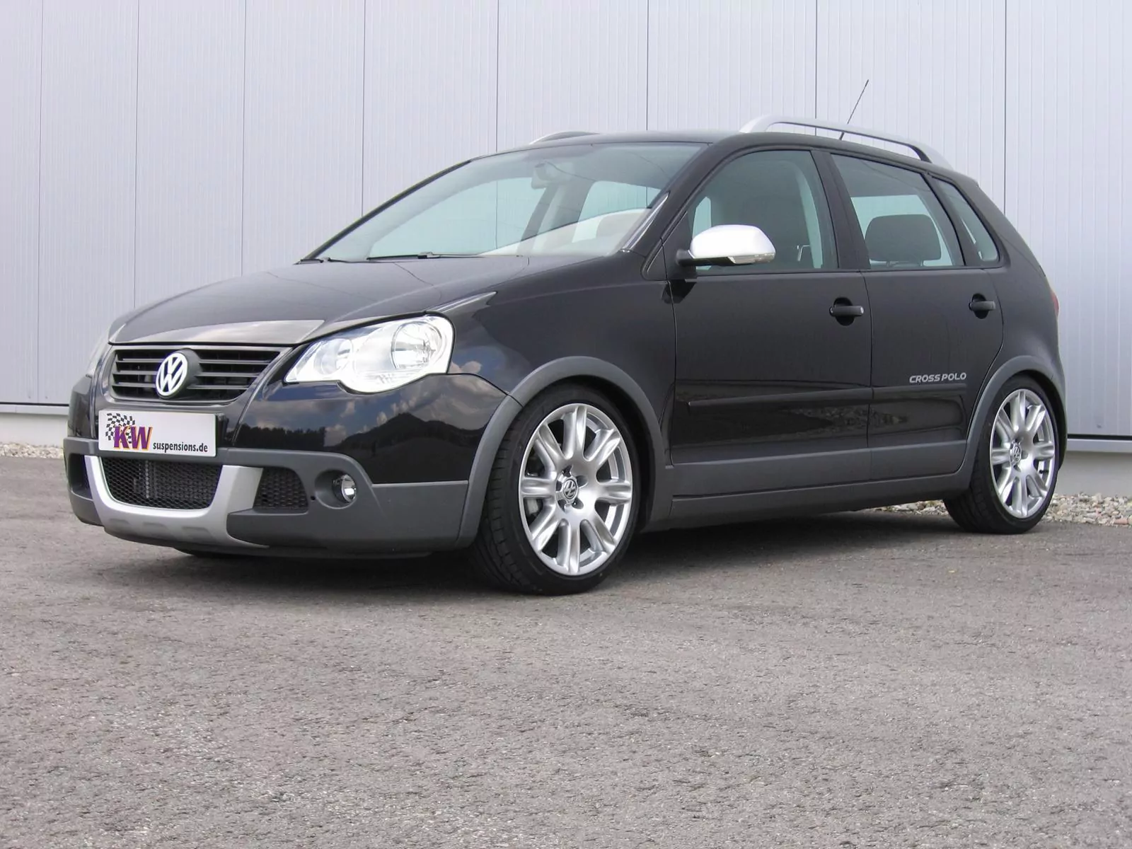 KW Gewindefahrwerk V1 inox VW POLO Stufenheck IV (9N, 9A4) 09/2002-