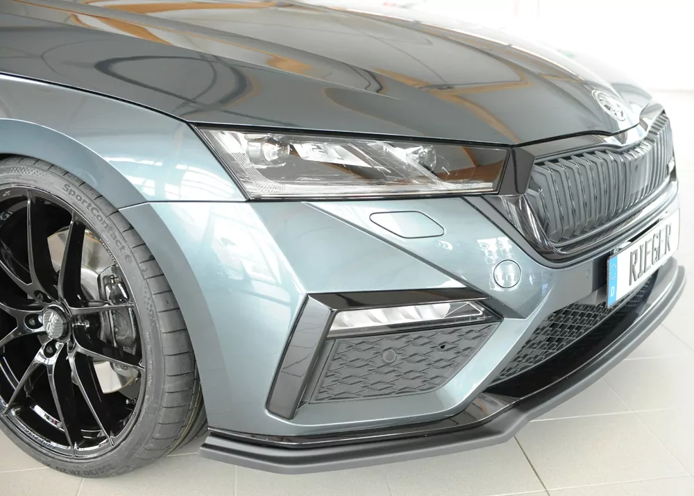 Rieger Spoilerschwert matt schwarz für Skoda Octavia RS (NX) Combi 07.20-07.24 (bis Facelift)